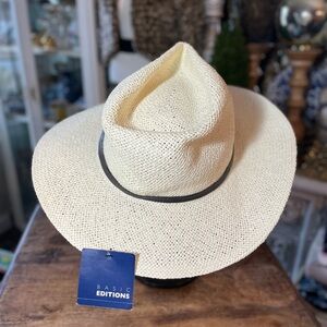 Vintage Straw Hat Cap Basic Editions One Size Sun New with Tags